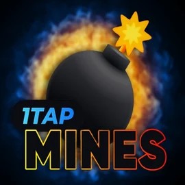 1Tap Mines slot visual from Turbo Games available on casea-casino.eu