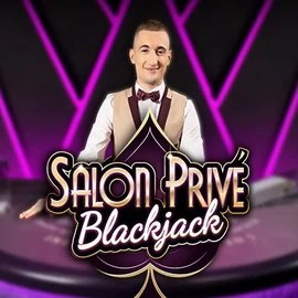Official Live Casino logo: Blackjack Salon Privé by Ezugi at Casea Casino