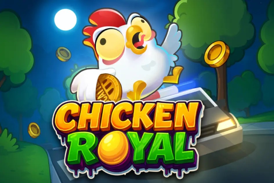 Official Casino Games logo: Chicken Royal by InOut at Casea Casino