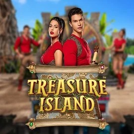 Treasure Island online game logo by Pragmatic Play on casea-casino.eu