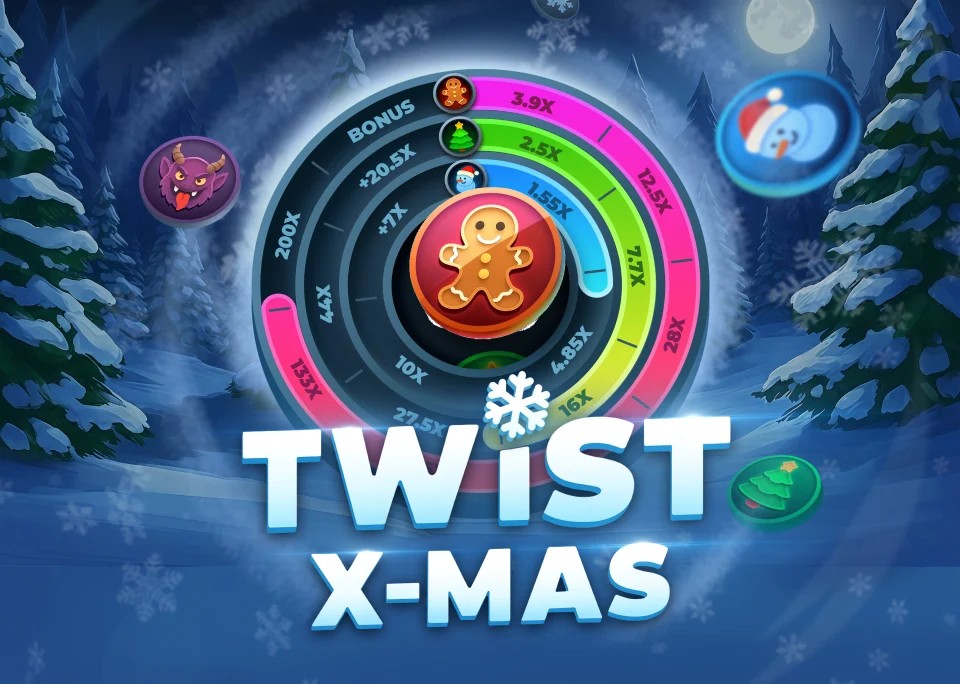 Play Twist X-mas slot by InOut on casea-casino.eu