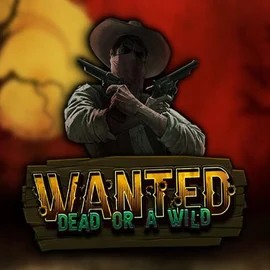Wanted Dead or a Wild game by Hacksaw Gaming – logo hosted on Casea Casino